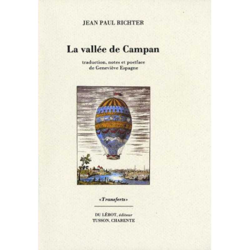 LA VALLÉE DE CAMPAN de JEAN-PAUL RICHTER | LA VALLÉE DE CAMPAN |