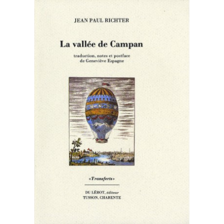 LA VALLÉE DE CAMPAN de JEAN-PAUL RICHTER | LA VALLÉE DE CAMPAN |