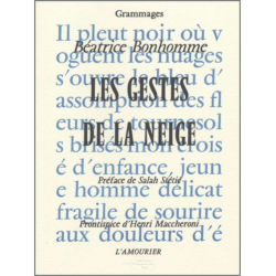 Les gestes de la neige De Béatrice Bonhomme Ed. Amourier | 9782911718151 |