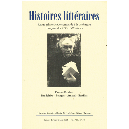 HISTOIRES LITTÉRAIRES N° 73 | HISTOIRE N°73 |