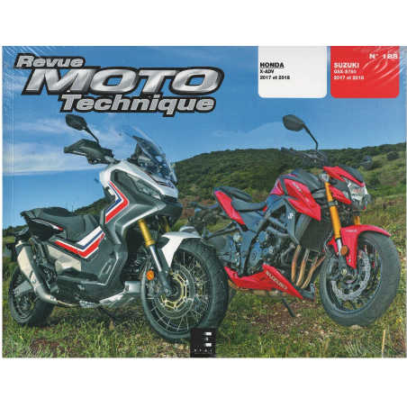 Revue Technique Moto SUZUKI 750 GSX-S (2017-2018) | RMT 188 |