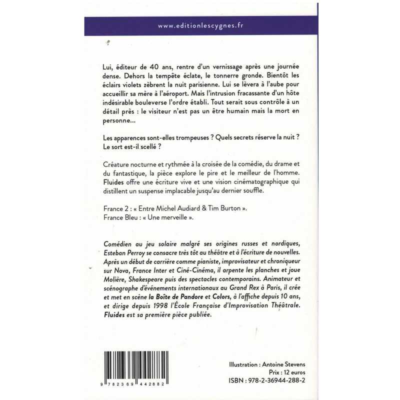 Fluides De Esteban Perroy Ed. les Cygnes 9782369442882