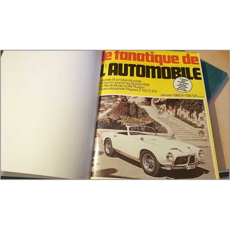LE FANATIQUE DE L'AUTOMOBILE 1979 + 1980 N°130 À 147 | FANATIQUE 1979-80 |