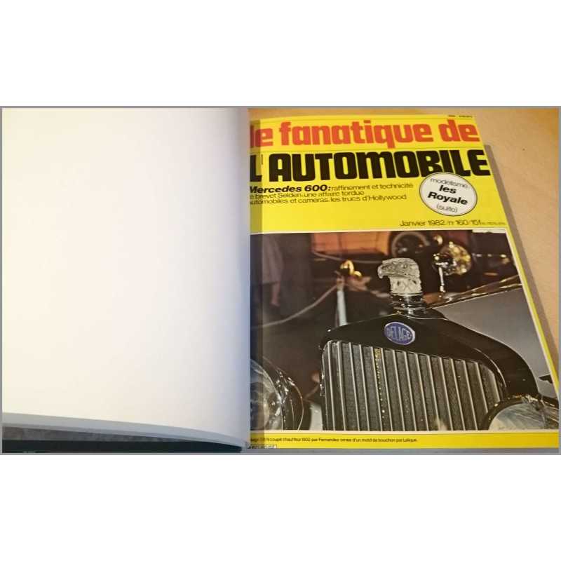 LE FANATIQUE DE L'AUTOMOBILE 1981 + 1982 N°148 À 171 | FANATIQUE 1981-82 |