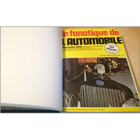 LE FANATIQUE DE L'AUTOMOBILE 1981 + 1982 N°148 À 171 | FANATIQUE 1981-82 |