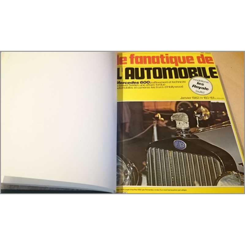 LE FANATIQUE DE L'AUTOMOBILE 1981 + 1982 N°148 À 171 | FANATIQUE 1981-82 |