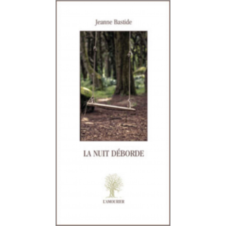 La nuit déborde De Jeanne Bastide Ed. Amourier | 9782364180383 |