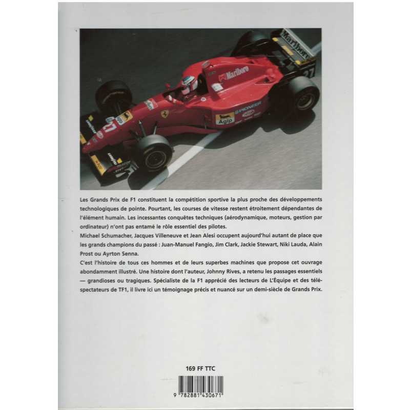 La légende de la Formule 1 De Johnny Rives | 9782881430671-2 |