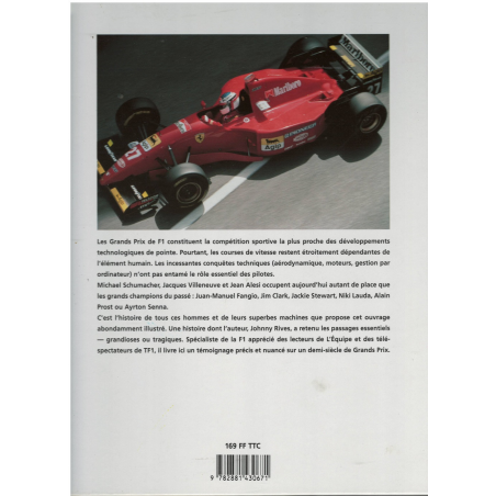 La légende de la Formule 1 De Johnny Rives | 9782881430671-2 |