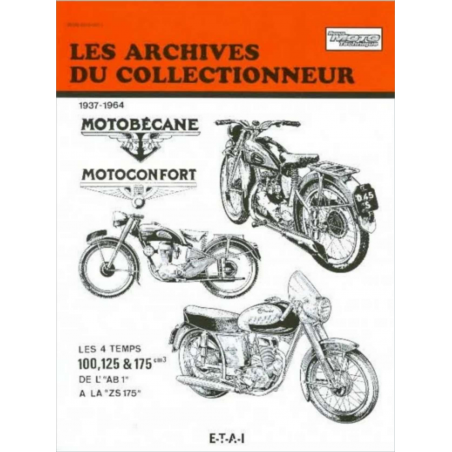 Motobecane - Motoconfort 100, 125 et 175 (Monocylindre 4 Temps) ARC102 | 9782726899403 |