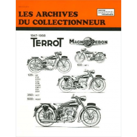 REVUE TECHNIQUE MOTO TERROT ARC103 | 9782726899410 |