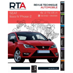REVUE TECHNIQUE SEAT IBIZA 4 PHASE 2 Essence (2012 à 2016) - RTA HS23 | 9791028306052 |