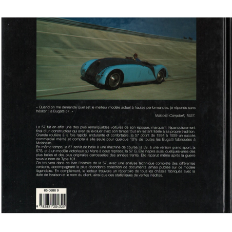 ALBUM BUGATTI 57 - EPA | 9782851204325 |