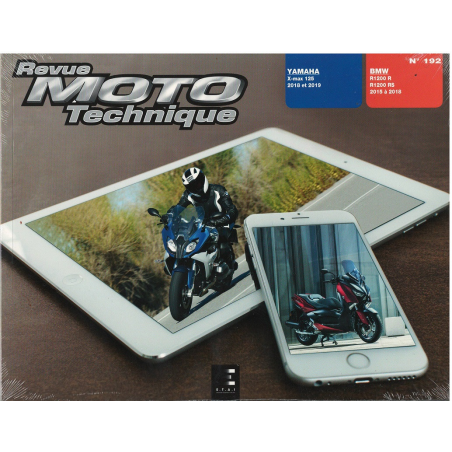 REVUE MOTO TECHNIQUE YAMAHA X MAX 125 - RMT 192 | 9791028307875 |