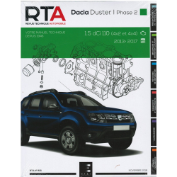 REVUE TECHNIQUE Dacia Duster I phase 2 (2013 - 2017) - RTA 831 | 9791028306281 |