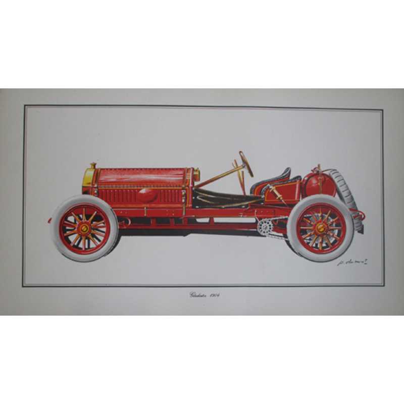 Lithographie GLADIATOR 1904 | Litho GLADIATOR G.P.1904 |