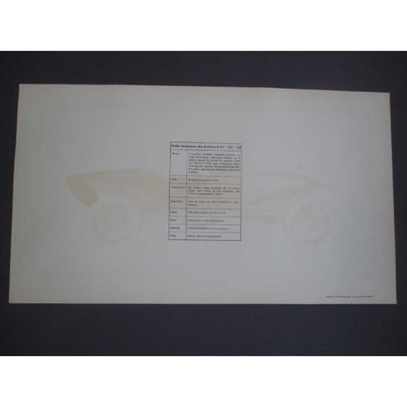 Lithographie SKIFF ACAJOU 1923 | Litho SKIFF ACAJOU 1923 |