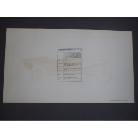 Lithographie SKIFF ACAJOU 1923 | Litho SKIFF ACAJOU 1923 |