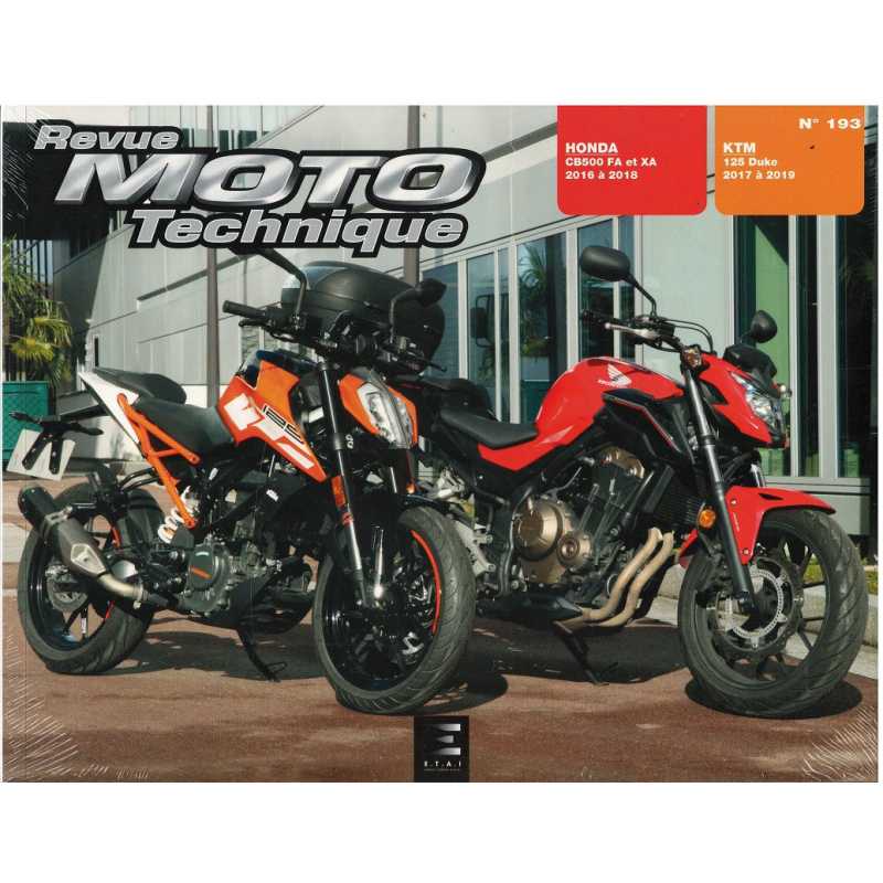Revue Technique Moto KTM 125 DUKE (2017-2019) | RMT 193 |