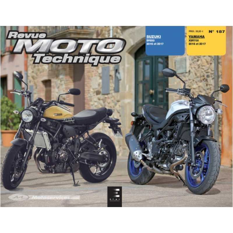 Revue Technique Moto YAMAHA XSR 700 (2016-2017) | RMT 187 |