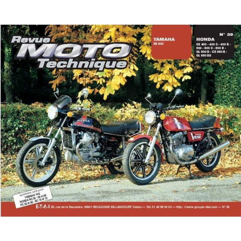 Revue Technique Moto HONDA CX 400 , 500 et 650 | RMT 039 |