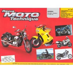 Revue Technique Moto TRIUMPH 3 CYLINDRES (1995-2001) | RMT 093 | 2