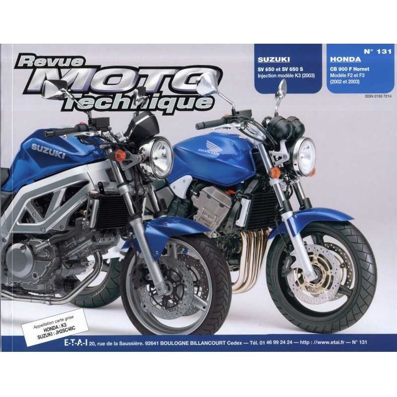 Revue Technique Moto HONDA CB 900 (2002-2003) | RMT 131 |