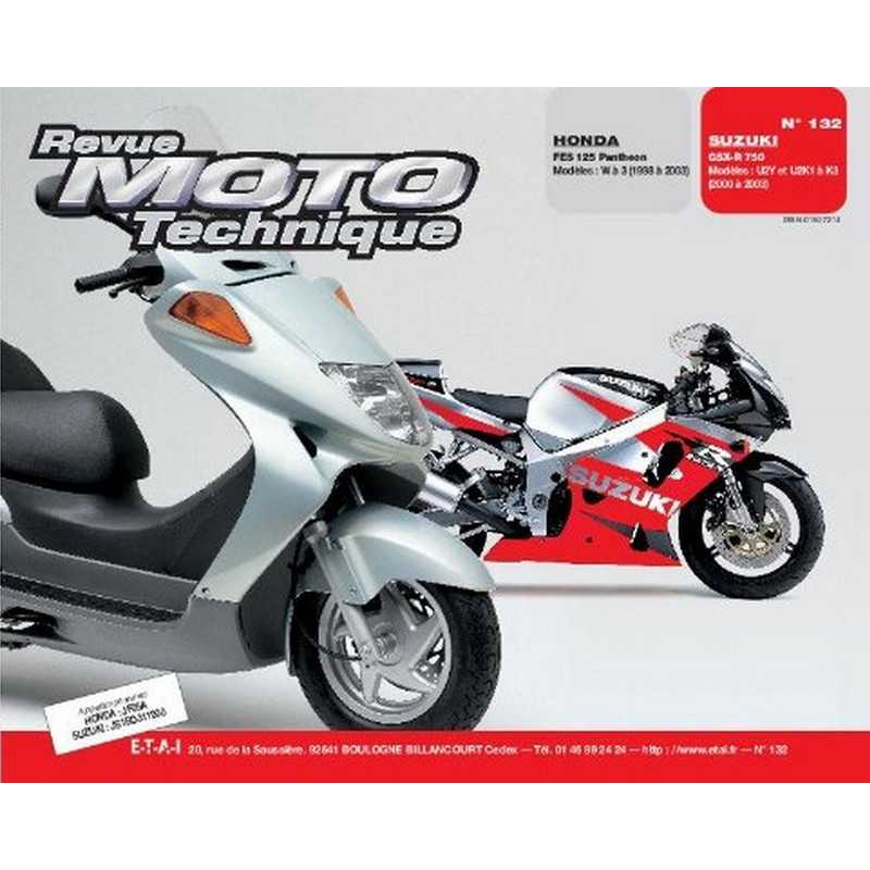 Revue Technique Moto SUZUKI GSX 750 (2000-2003) | RMT 132 |