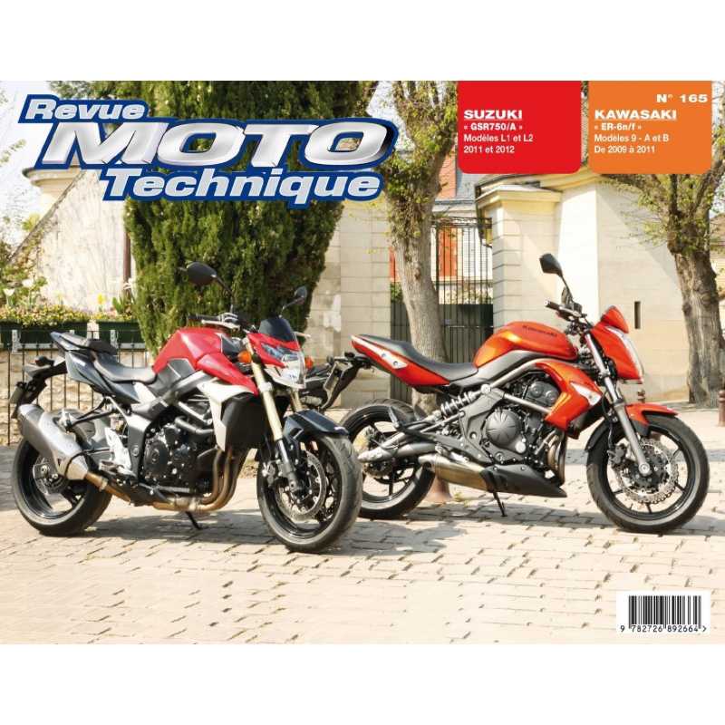 Revue Technique Moto KAWASAKI 600 ER-6 N/F (2009-2011) | RMT 165 |