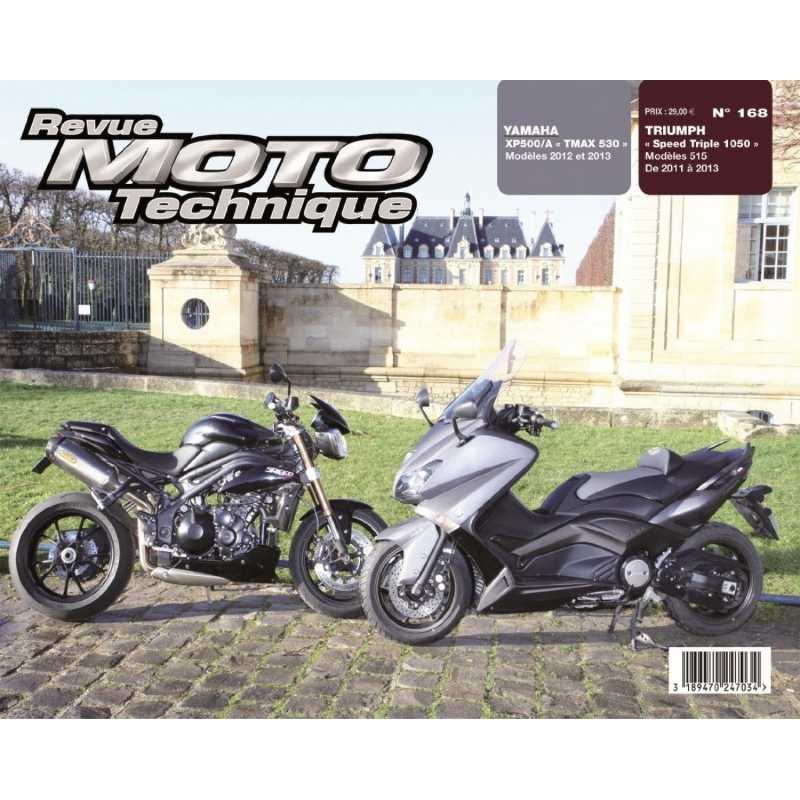 REVUE MOTO TECHNIQUE TRIUMPH SPEED TRIPLE 1050 de 2011 à 2013 - RMT 168 | 9782726892695 |