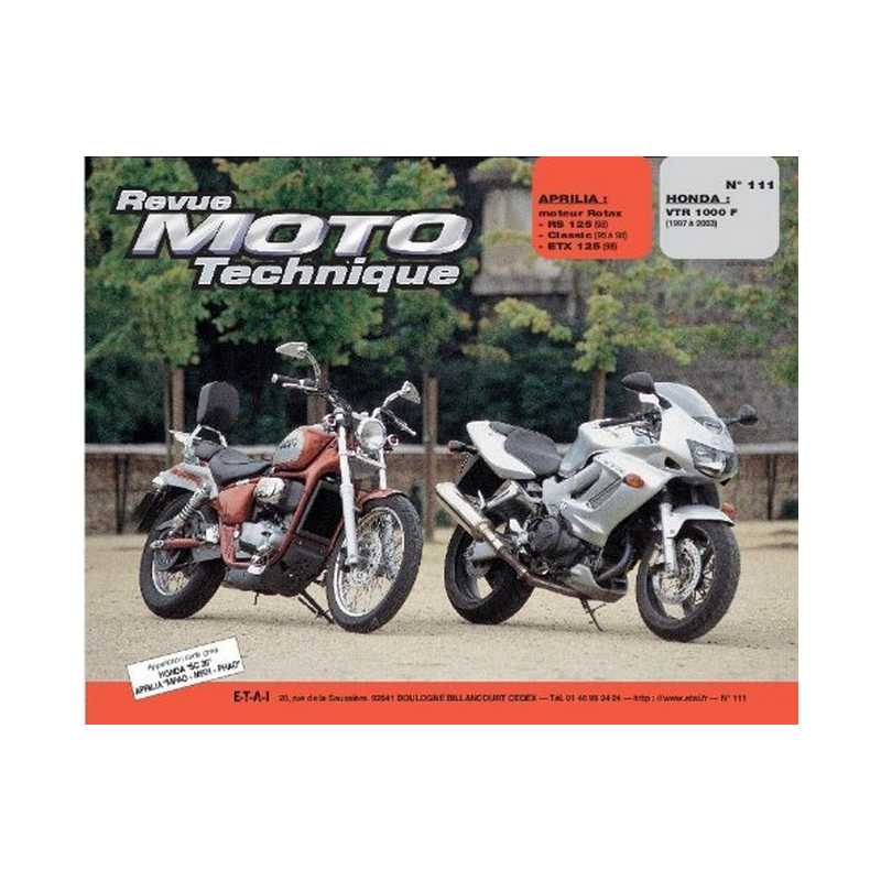 Revue Technique Moto HONDA VTR 1000 (1997-2003) | RMT 111 |