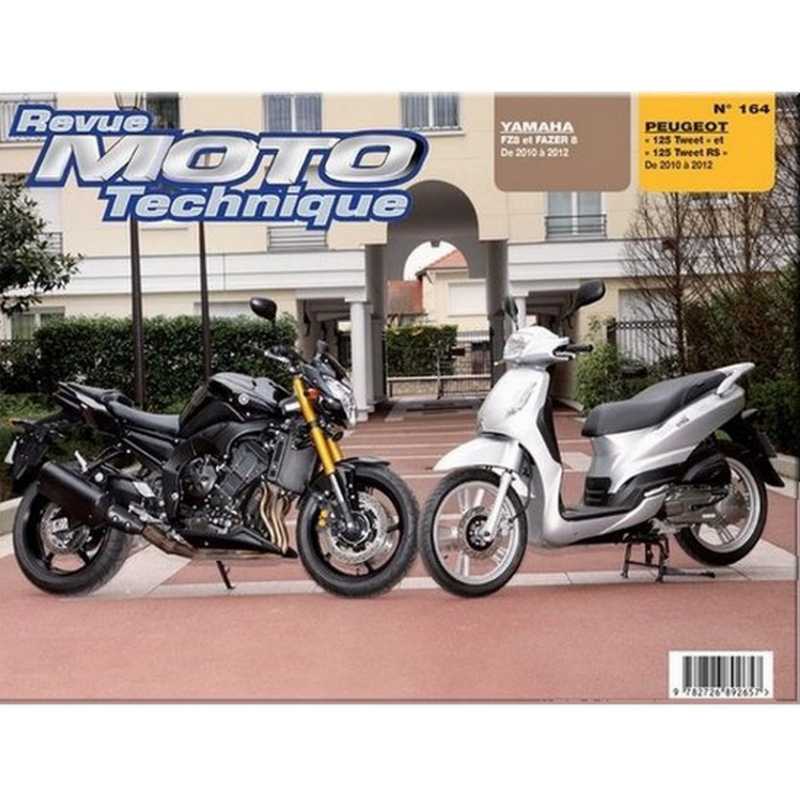 REVUE MOTO TECHNIQUE YAMAHA FAZER 8 et FZ8 de 2010 à 2012 - RMT 164 | 9782726892657 |