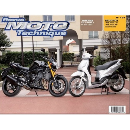 REVUE MOTO TECHNIQUE YAMAHA FAZER 8 et FZ8 de 2010 à 2012 - RMT 164 | 9782726892657 |
