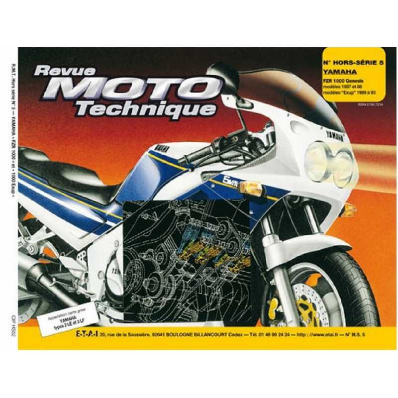 REVUE MOTO TECHNIQUE YAMAHA FZR 1000 de 1987 à 1993 - RMT HS05 | 9782726895047 |