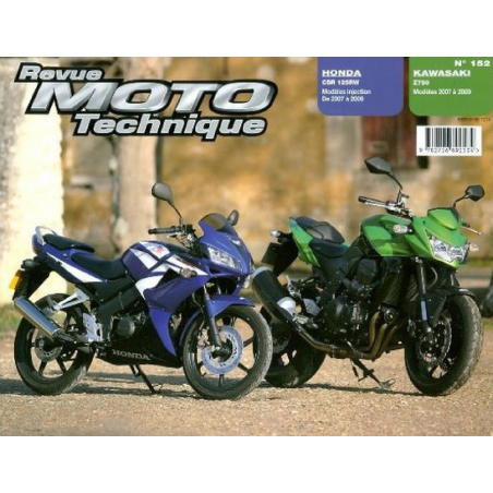 Revue Technique Moto HONDA CB 125 RW (2007-2009) | RMT 152 |