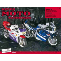 REVUE MOTO TECHNIQUE APRILIA 125 de 1989 à 1991 - RMT 80 | 9782726891018 | 2