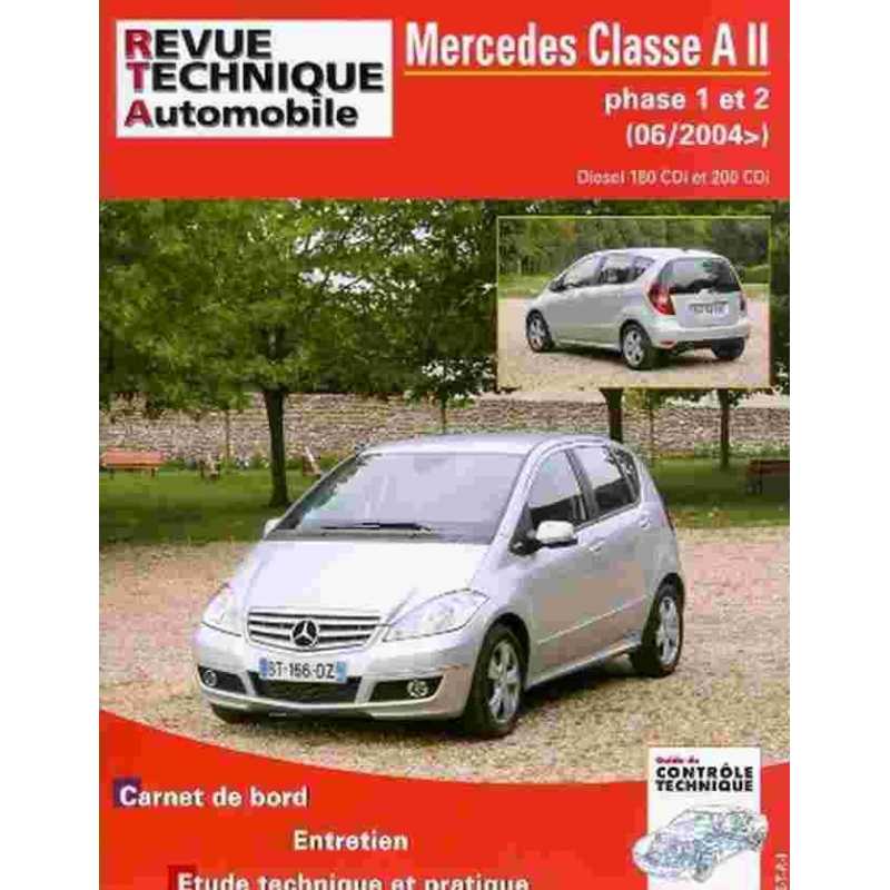 REVUE TECHNIQUE MERCEDES CLASSE A 2 (2004 à 2012) - RTA HS004 | 9782726800416 |