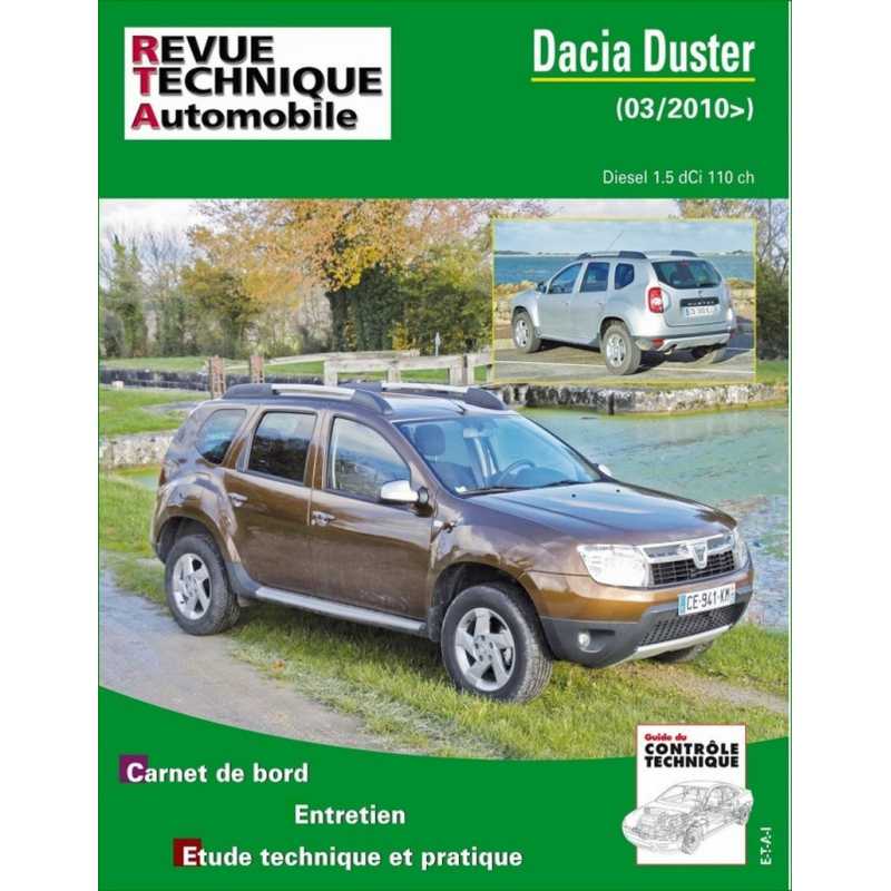 REVUE TECHNIQUE DACIA DUSTER 1 PHASE 1 (2010 à 2013) - RTA B769 | 9782726876954 |
