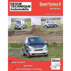 REVUE TECHNIQUE SMART FORTWO 2 (2007 à 2015) - RTA HS005 | 9782726800515 | 2