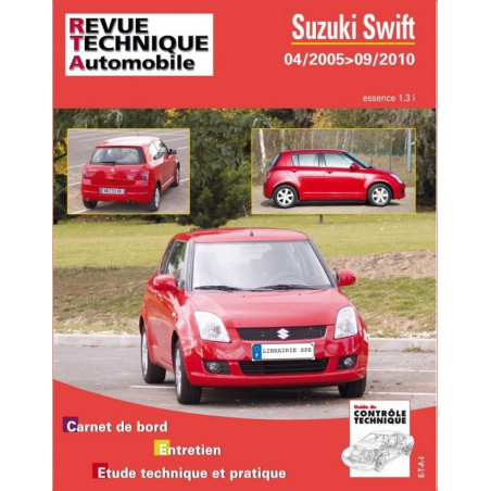 REVUE TECHNIQUE SUZUKI SANTANA SWIFT 3 (2005 à 2011) - RTA B749 | 9782726874950 |