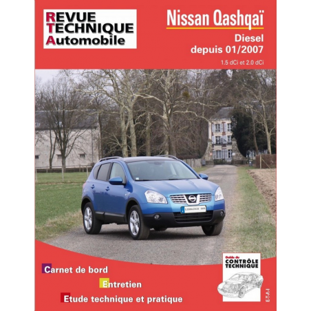 REVUE TECHNIQUE NISSAN QASHQAI (2008 à 2010) - RTA B741 | 9782726874158 |