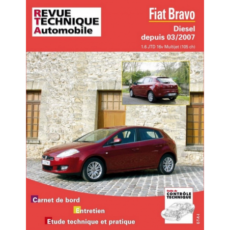 REVUE TECHNIQUE FIAT BRAVO 2 (2007 à 2011) - RTA B740 | 9782726874059 |