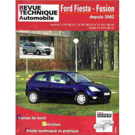 REVUE TECHNIQUE FORD FIESTA 5 (2002 à 2005) - RTA 416 | 3176420904031 |