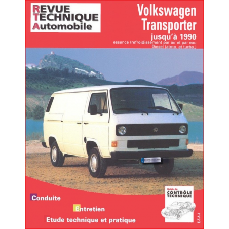 REVUE TECHNIQUE VOLKSWAGEN TRANSPORTER 3 (1979 à 1990) - RTA 732 | 9782726873212 |