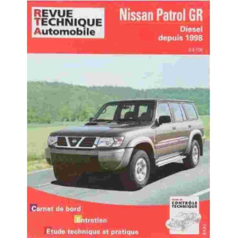 REVUE TECHNIQUE NISSAN PATROL GR 2 (1998 à 2004) - RTA 376 | 3176420507997 |