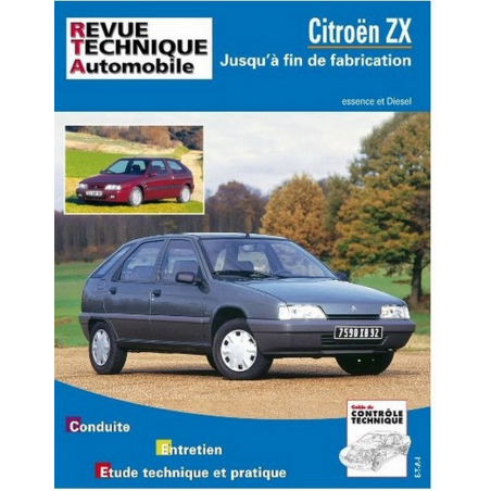 REVUE TECHNIQUE CITROEN ZX essence et diesel (1991 à 1998) - RTA 109 | 9782726810910 |