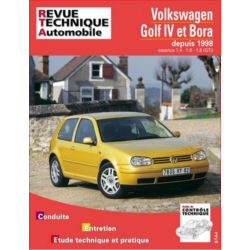 REVUE TECHNIQUE VOLKSWAGEN GOLF 4 et BORA Essence (1998 à 2002) - RTA 618 | 9782726861813 | 2