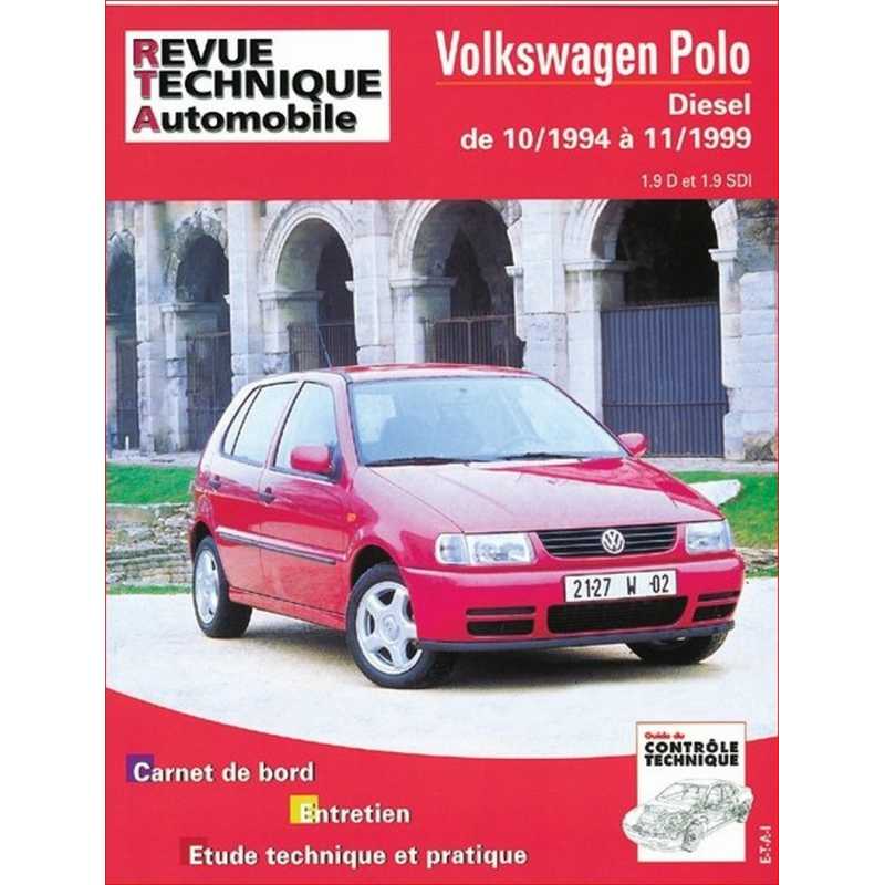 REVUE TECHNIQUE VOLKSWAGEN POLO 3 Diesel (1994 à 1999) - RTA 611 | 9782726861110 |