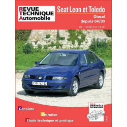 REVUE TECHNIQUE SEAT LEON et TOLEDO (2000 à 2006) - RTA 640 | 9782726864012 | 2