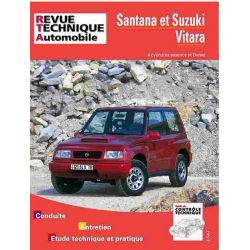 REVUE TECHNIQUE SUZUKI SANTANA VITARA 1 (1990 à 2003) - RTA 553 | 9782726855324 | 2